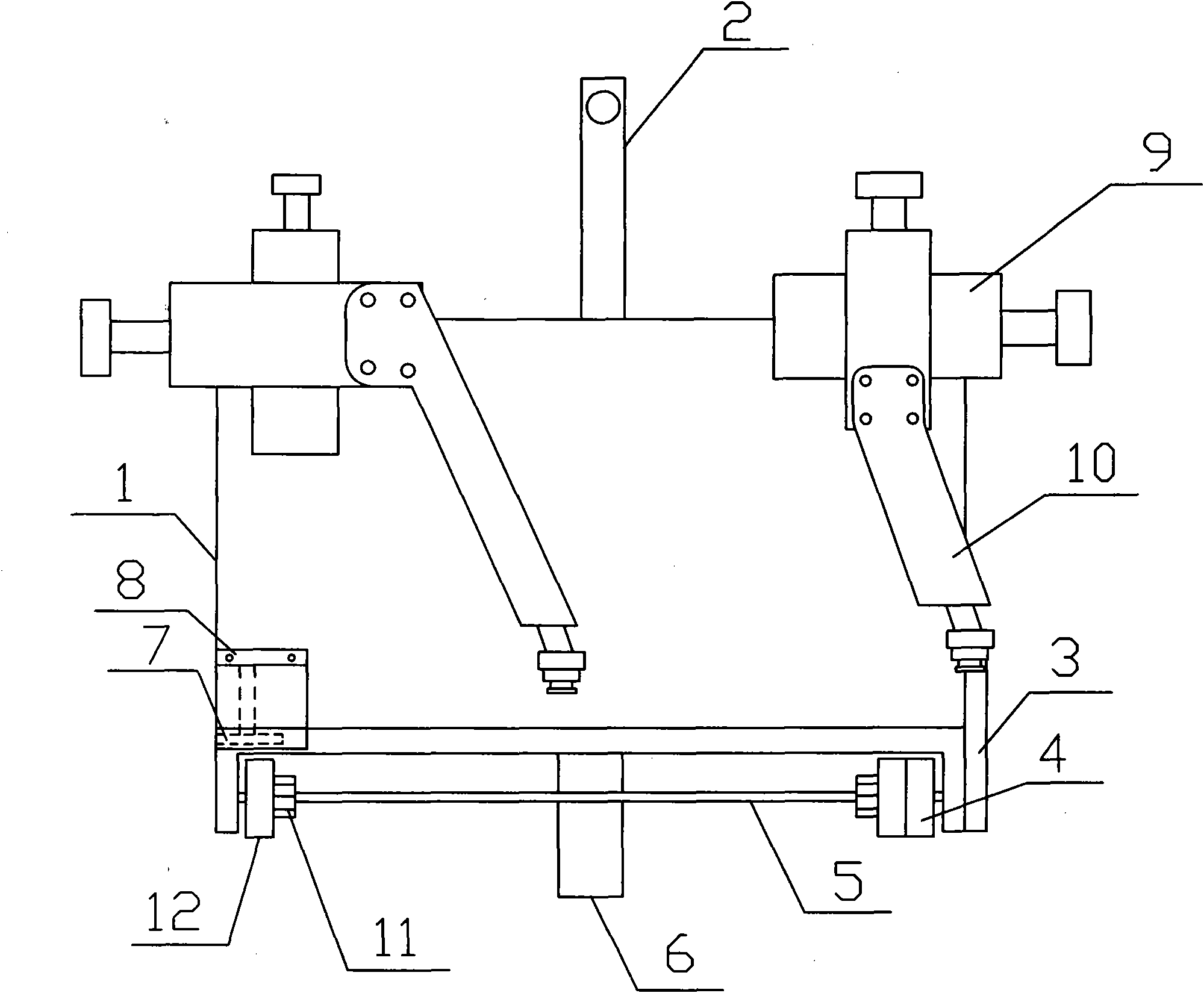 Special angle welder for welding rubber channel