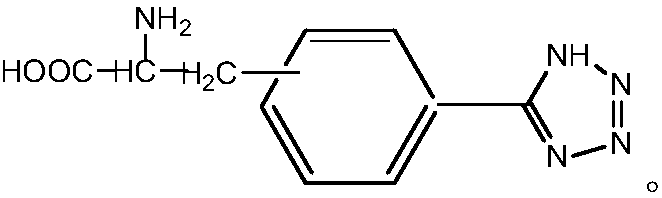 Method for preparing chiral amino acid tetrazole compound