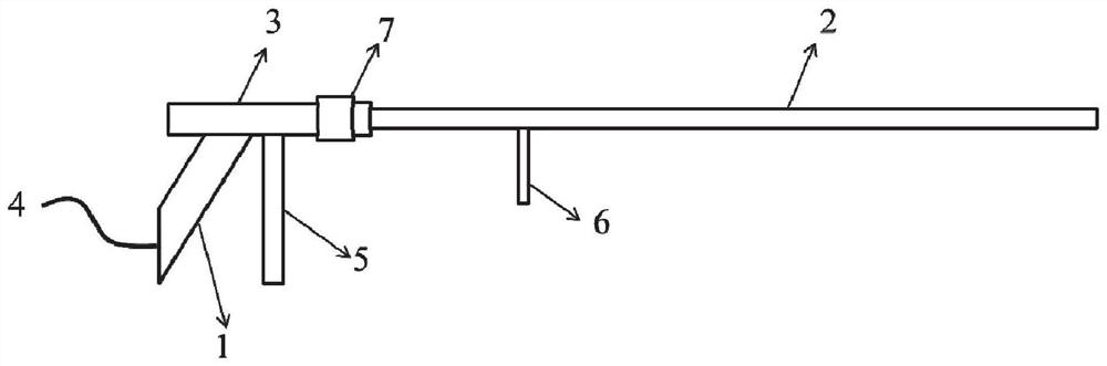 Water-saving irrigation afforestation method and application thereof