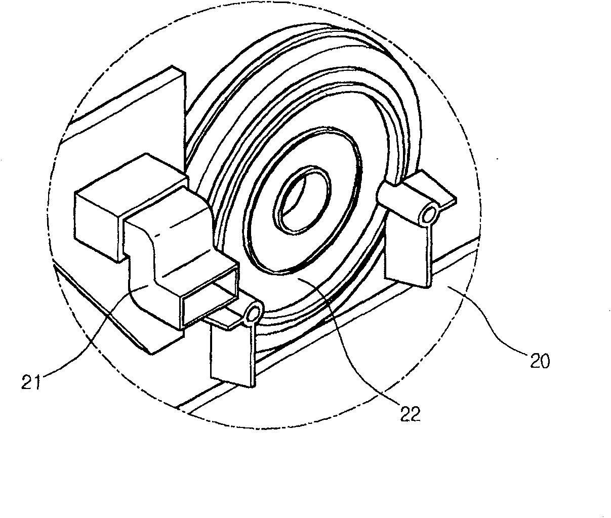 Damp exhaust structure of dish washer