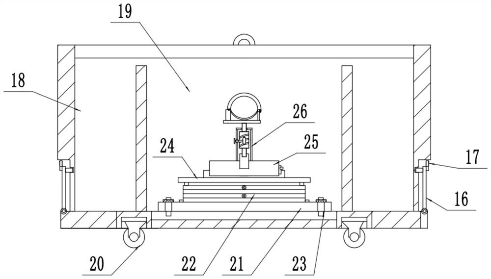 Portable and stable movie shooting bracket