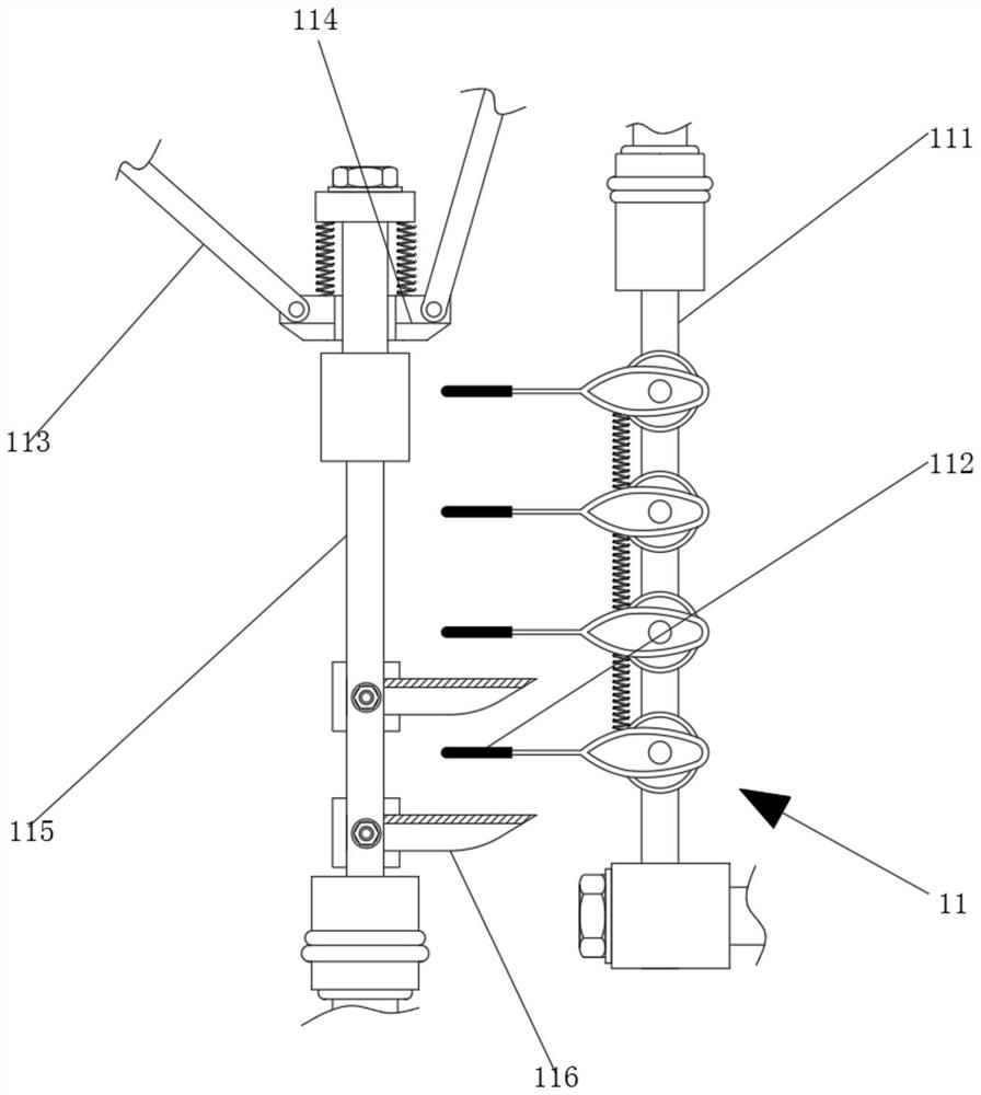 Power equipment bird repelling device based on wind energy