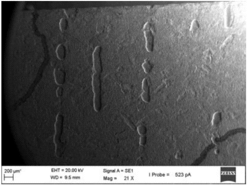 Method for eliminating pinhole-shaped pock flaws of pickling plate