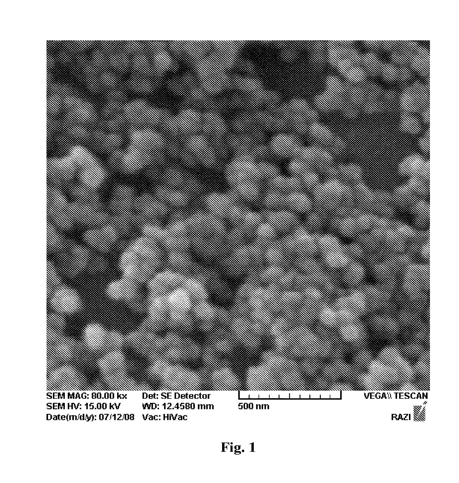 Method for production of biocompatible nanoparticles containing dental adhesive