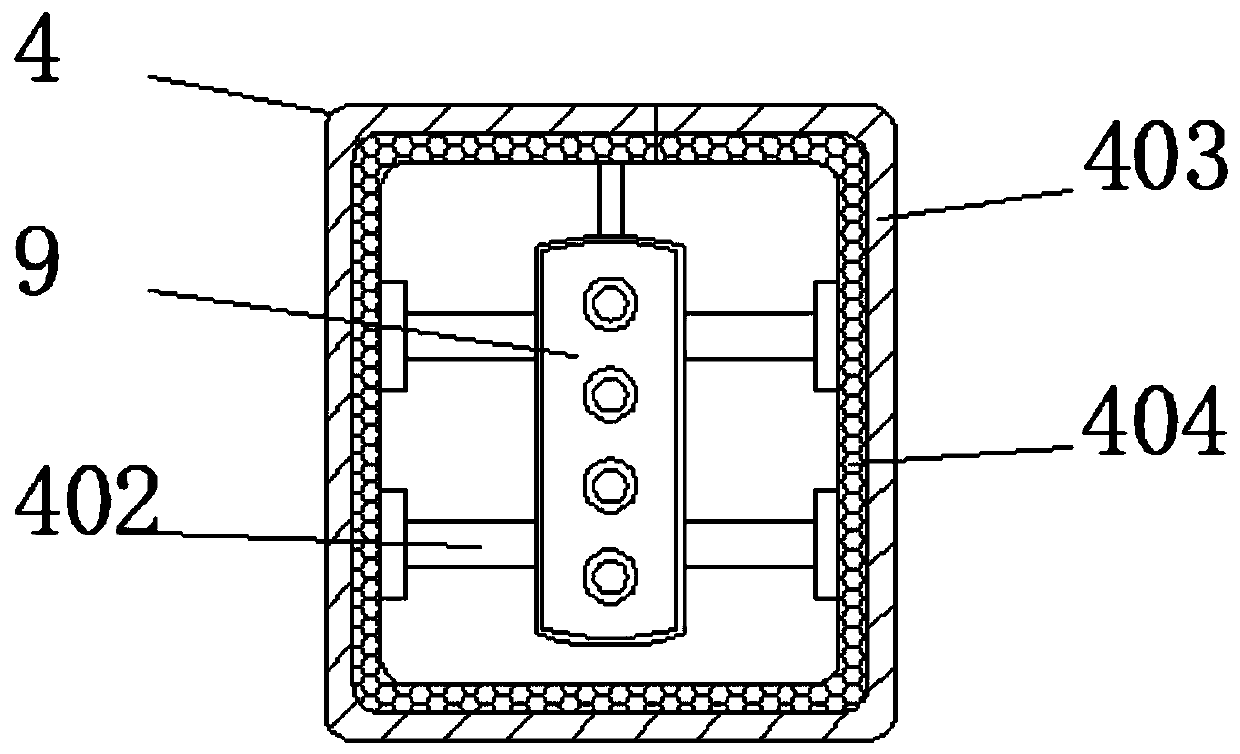 Feeding belt device