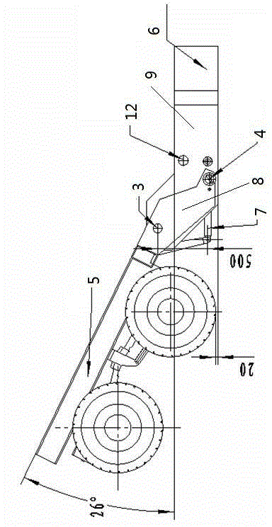 Trailer tailstock rotation mechanism