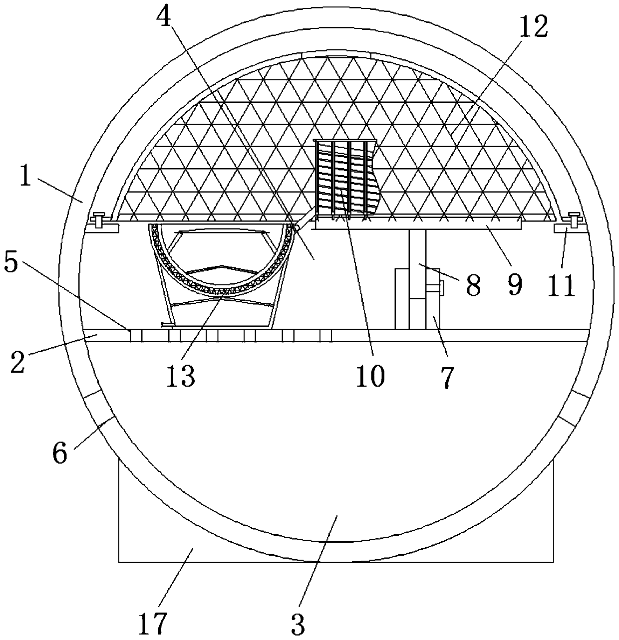 A hatching and capturing device for batch production of hatching golden cicada larvae