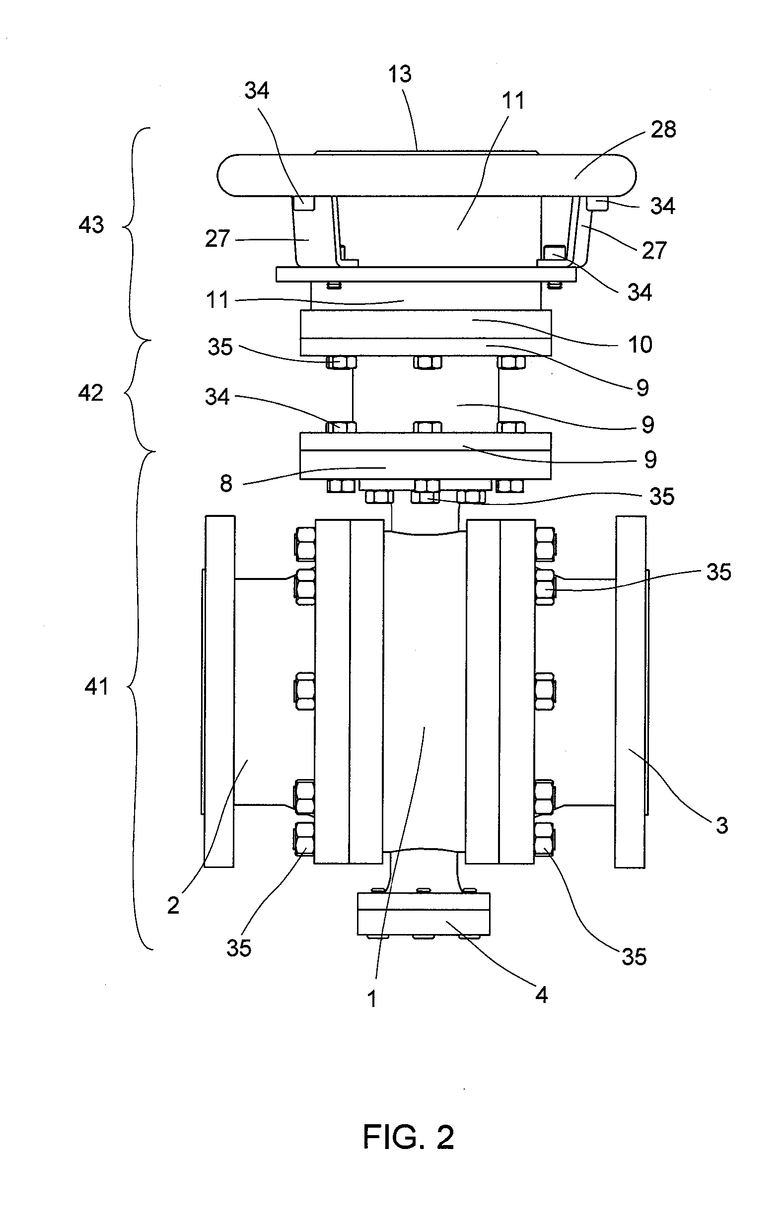 Rotary valve adapter assembly with planetary gear system