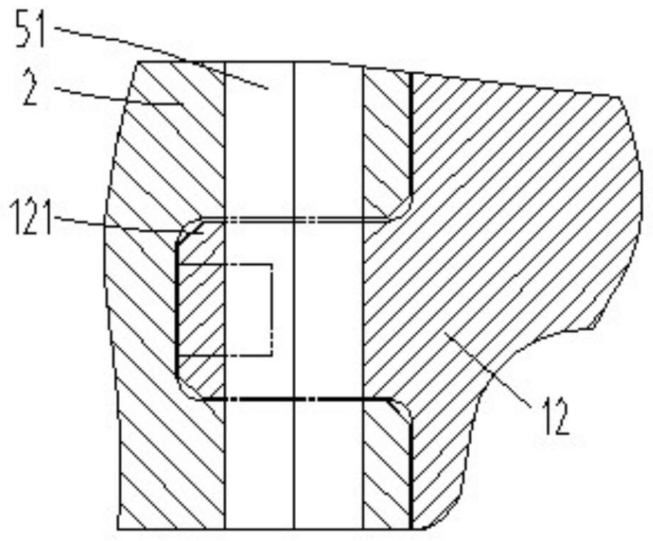 Split type gap bridge structure of suspension body coal mining machine and body of ultra-thin coal seam coal mining machine