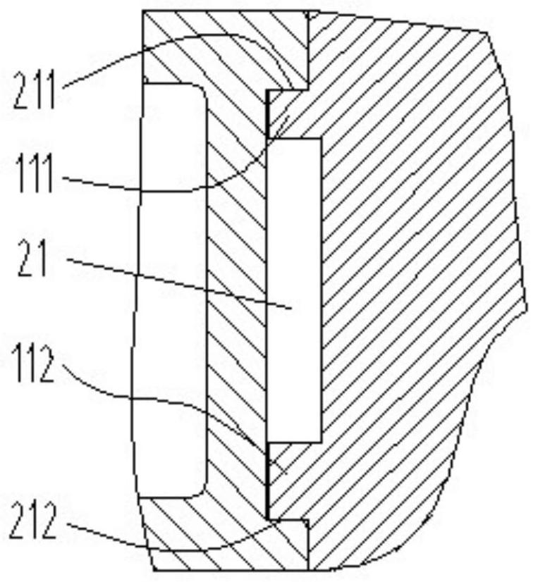 Split type gap bridge structure of suspension body coal mining machine and body of ultra-thin coal seam coal mining machine