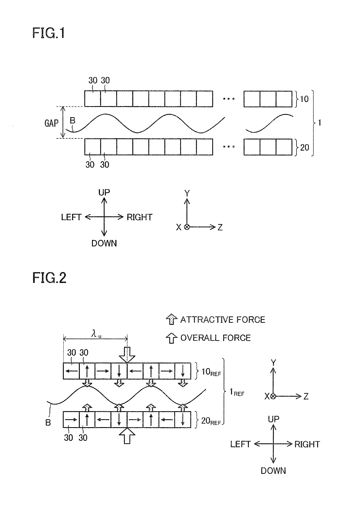 Undulator magnet array and undulator