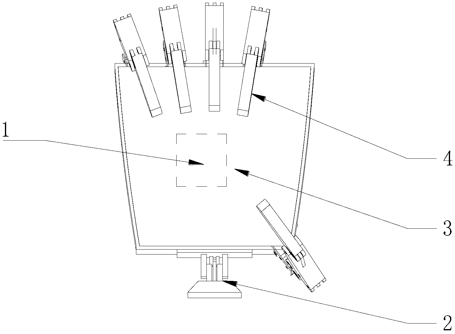 Humanoid artificial hand