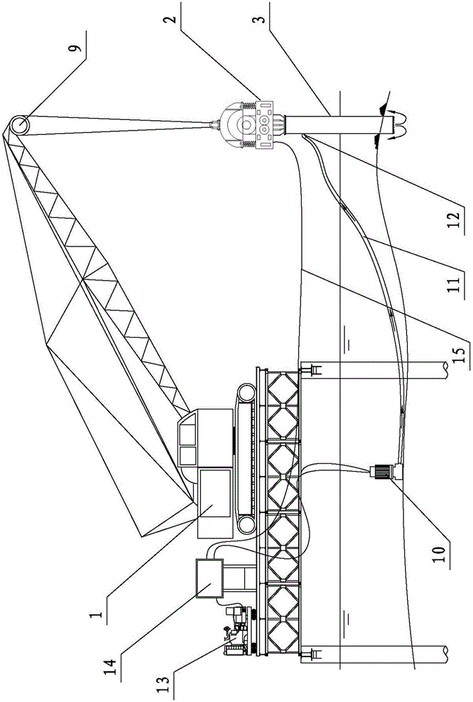 Pile Hole Ring Cutting System and Pile Hole Ring Cutting Method