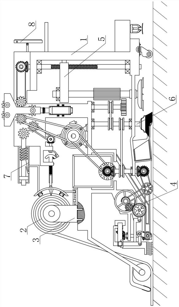 Rubber floor pavement apparatus