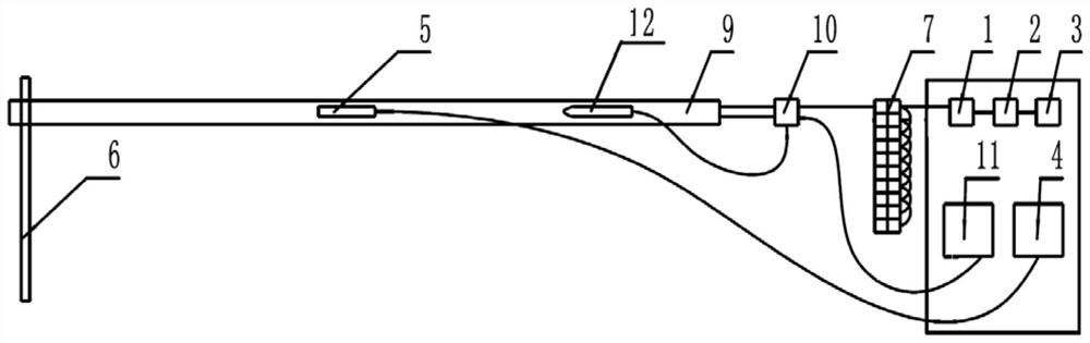 A solar water heater antifreeze belt life testing device and method