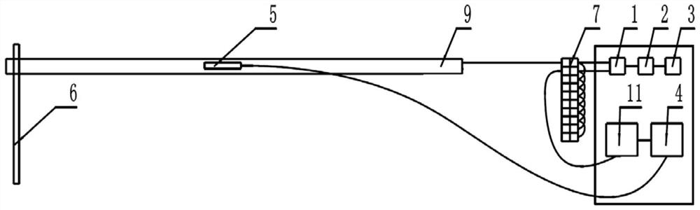 A solar water heater antifreeze belt life testing device and method