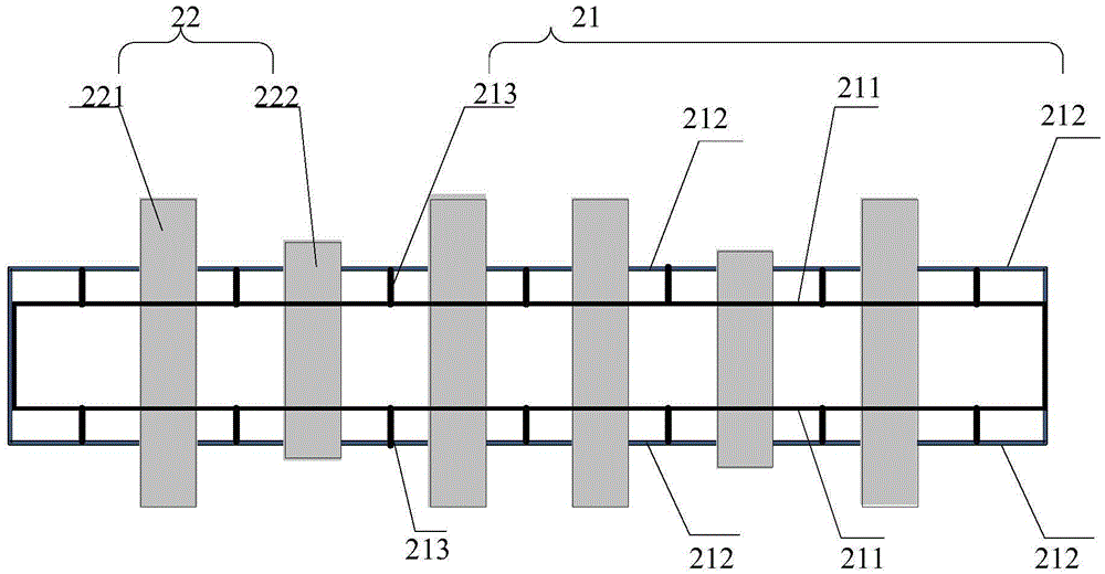 Substrate conveying device and display producing device