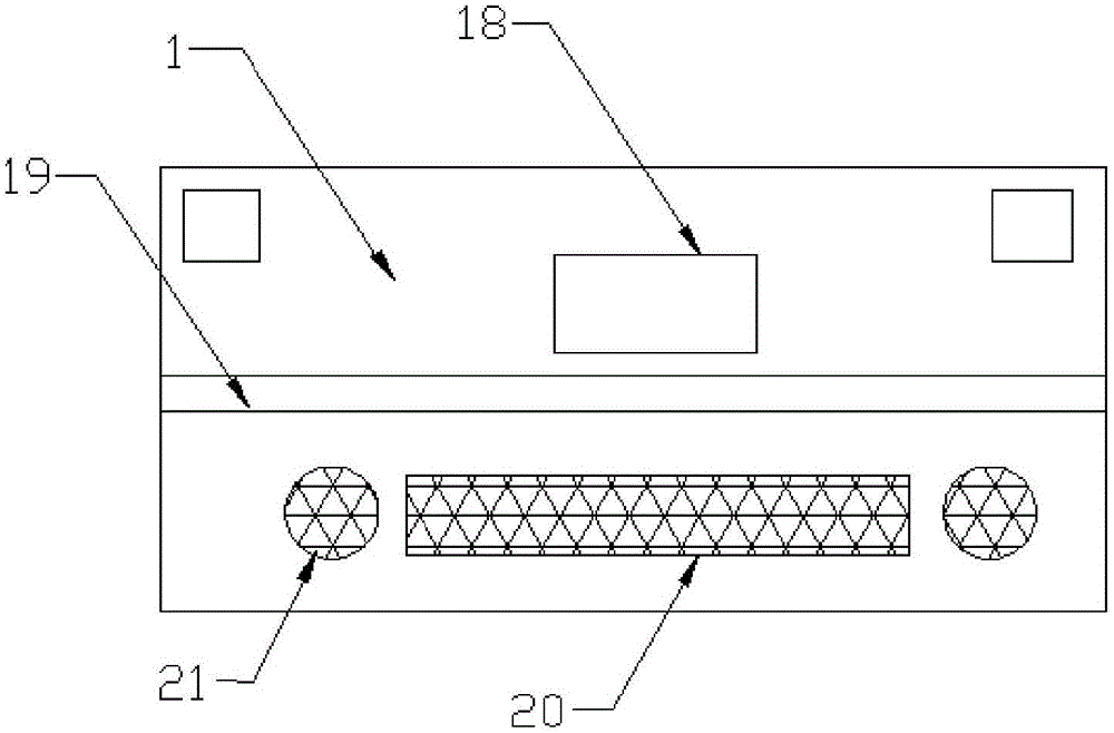 Fuel gas double-head and single-tail frying furnace