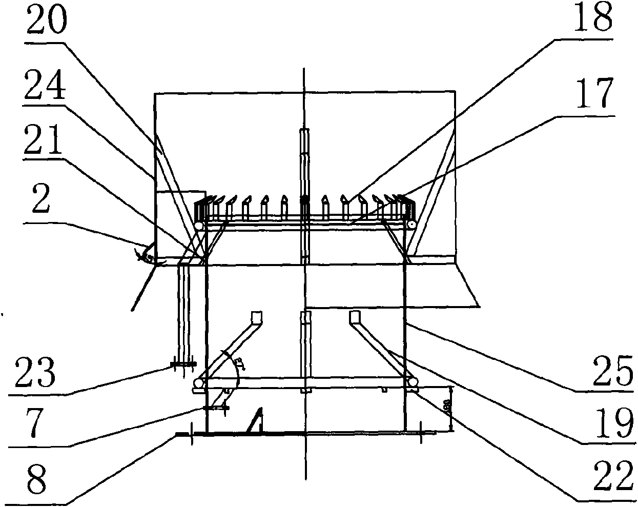 Application of anti-fluctuation diffusion curve in gas collecting pipe diffusion control device of coke furnace