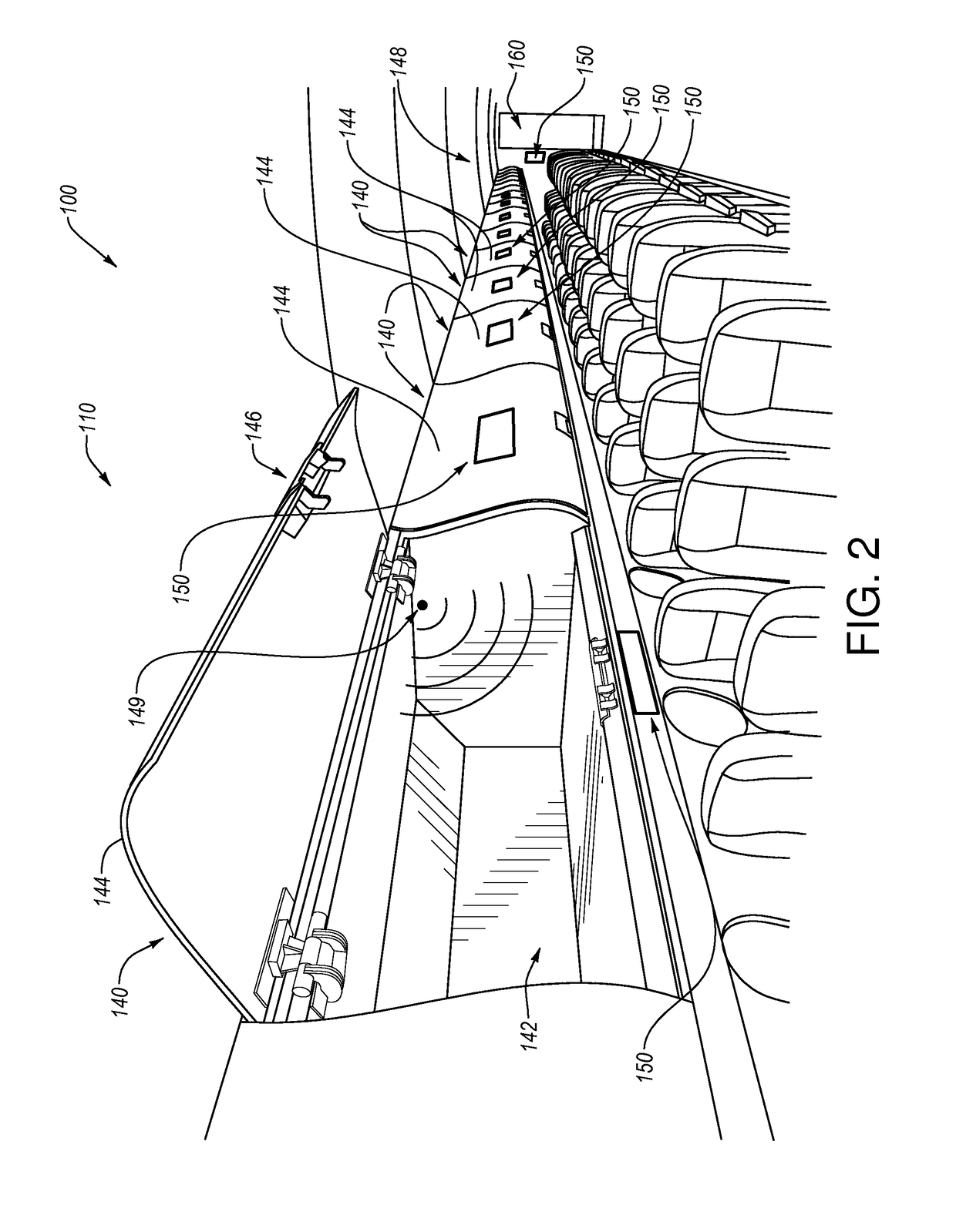 Storage capacity status indicator and associated systems and methods