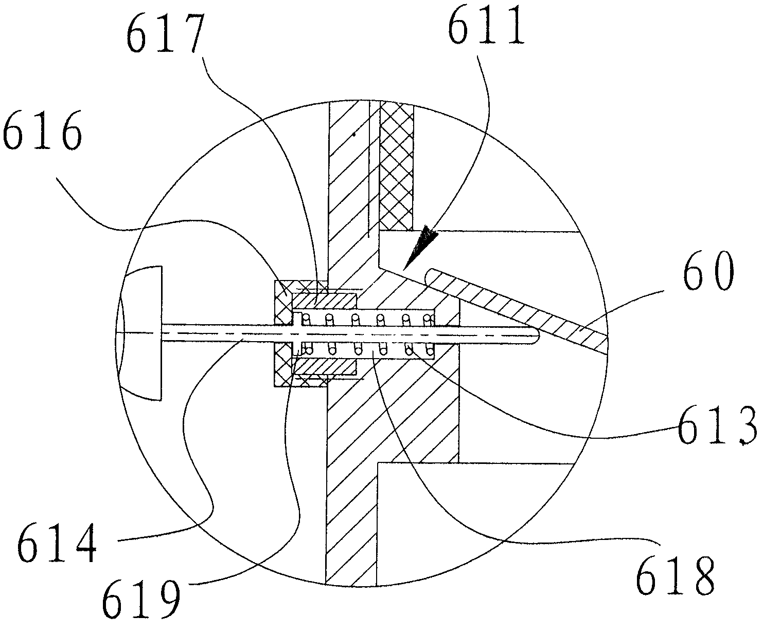 Industrially-used glue-applying device