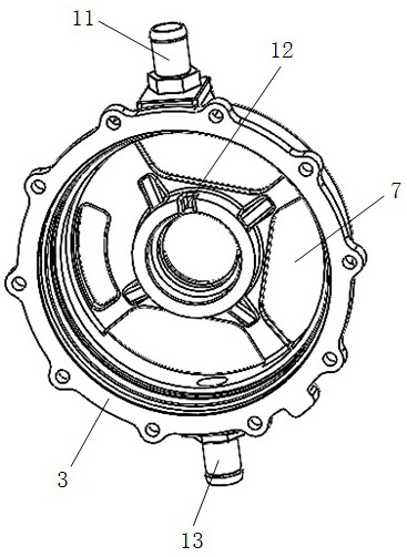 Oil-cooled motor for calibration test