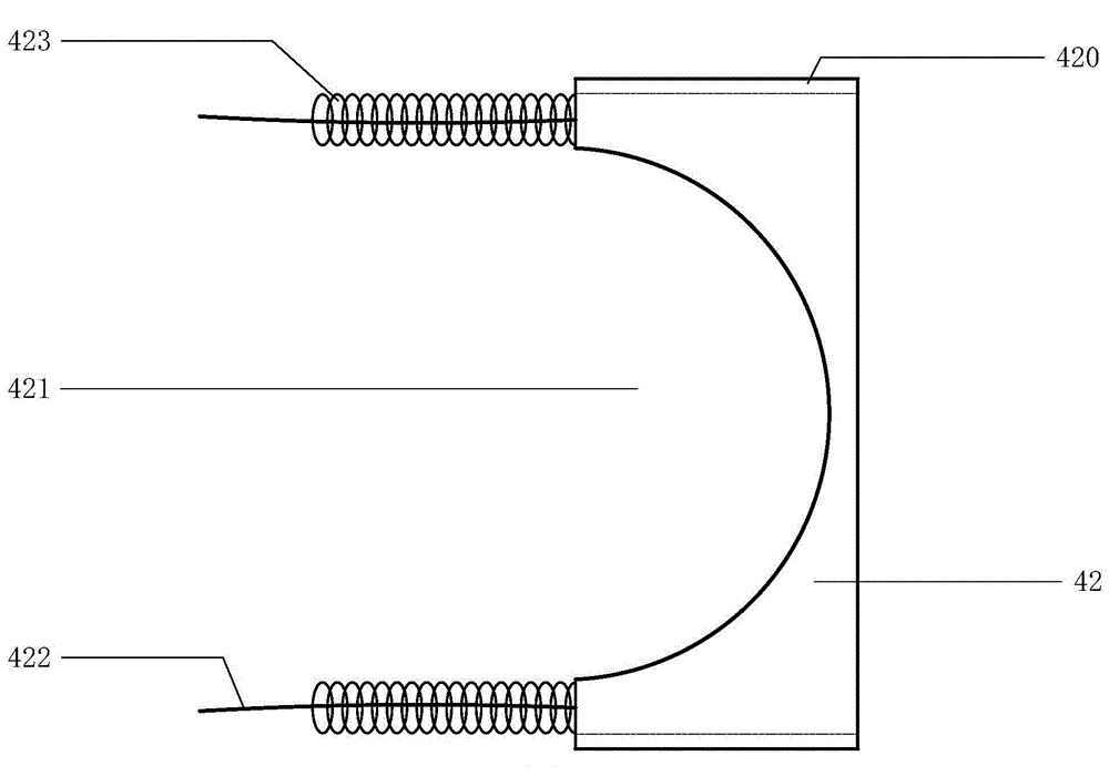 Electromagnetic control height fruit picking device