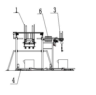 Multi-station refrigerator body foaming production line equipment