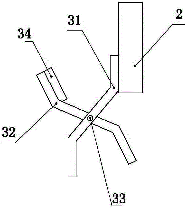 Taking device for cable stripping pliers