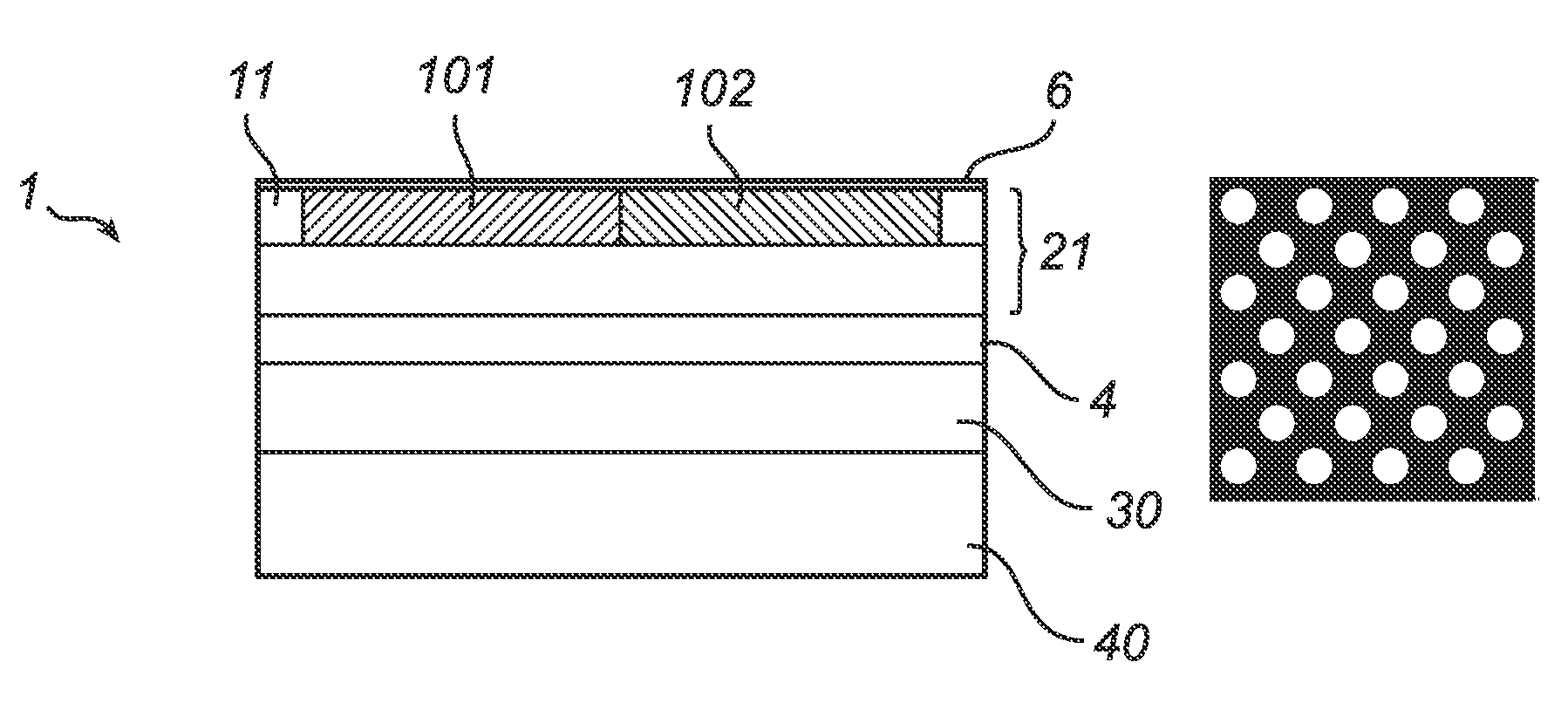 Photonic crystal LED