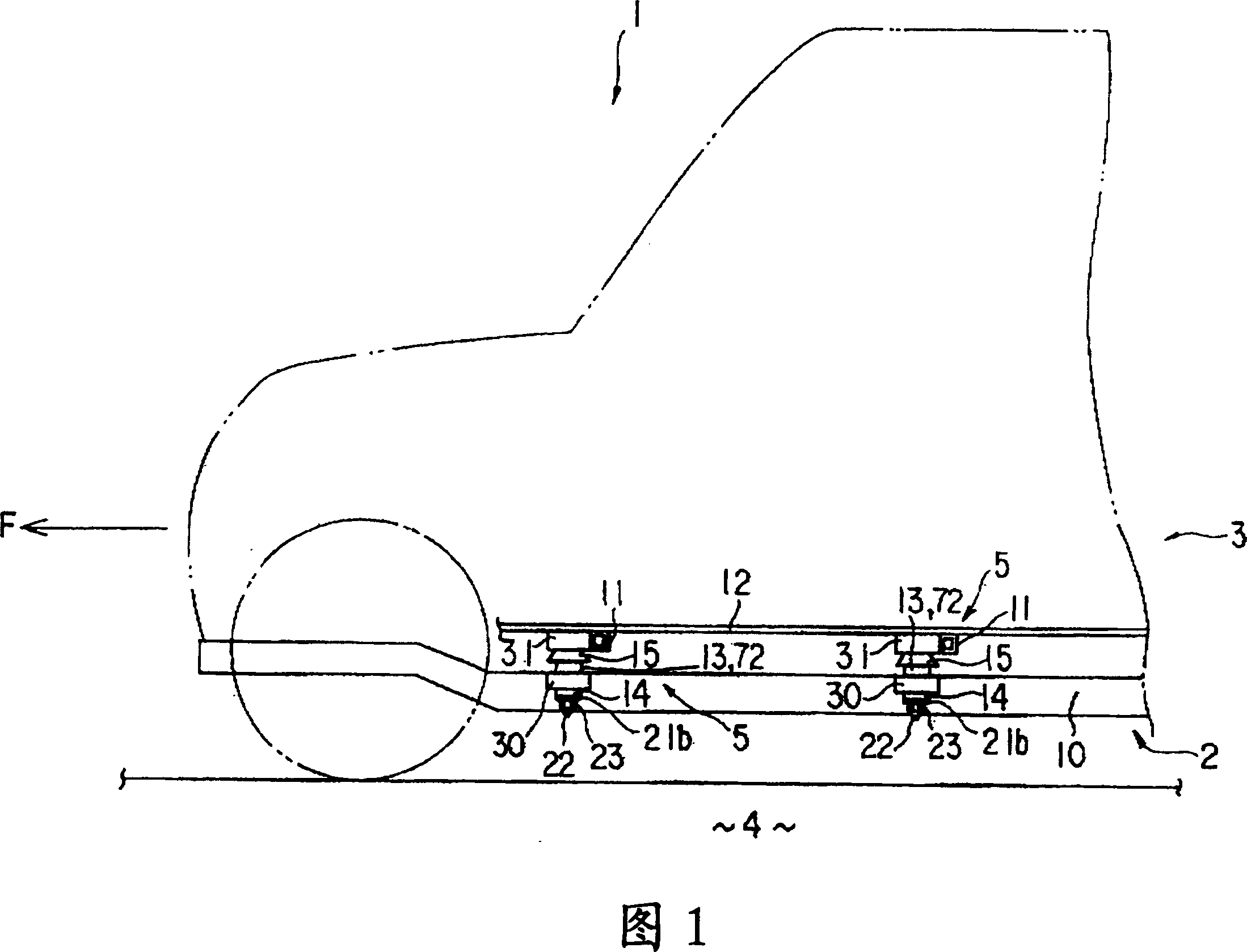 Car body installation device