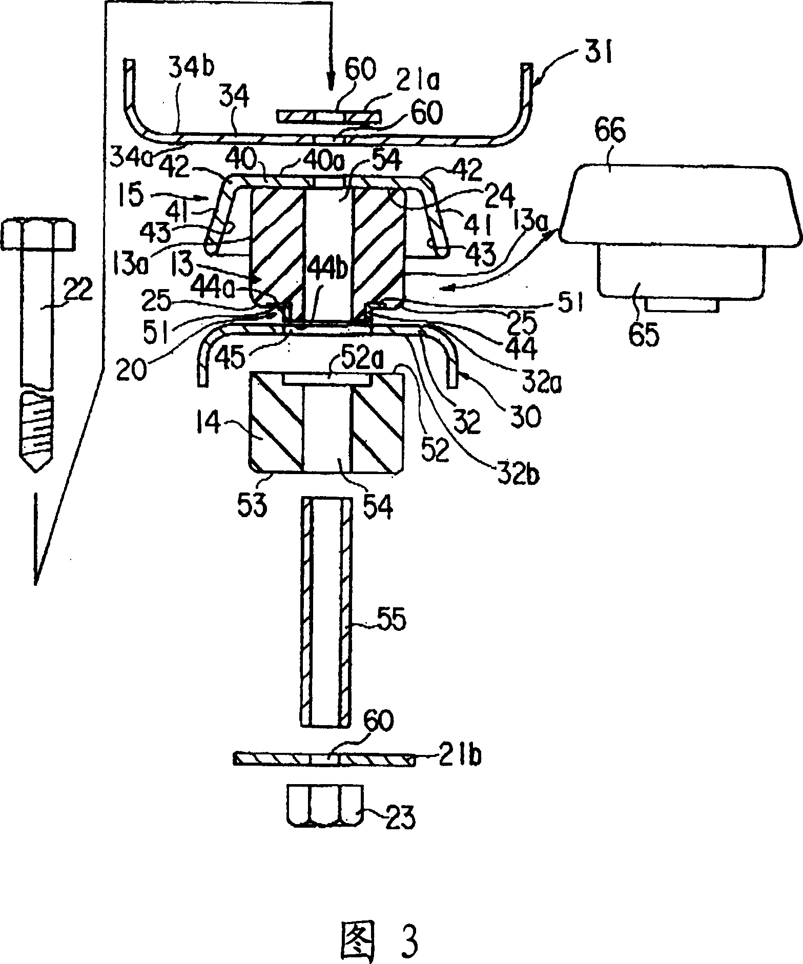 Car body installation device