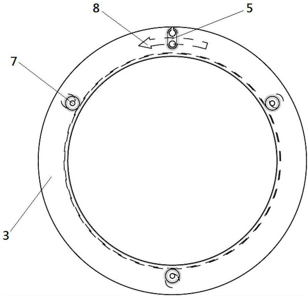 Magnetic levitation bearing framework and magnetic levitation bearing