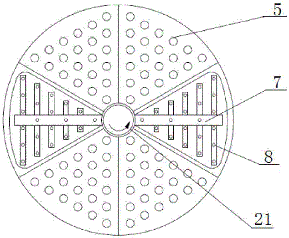 A high-temperature gas-solid filtration separation process