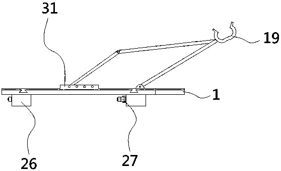 Transmission line iron tower pile wire releasing device and its construction method