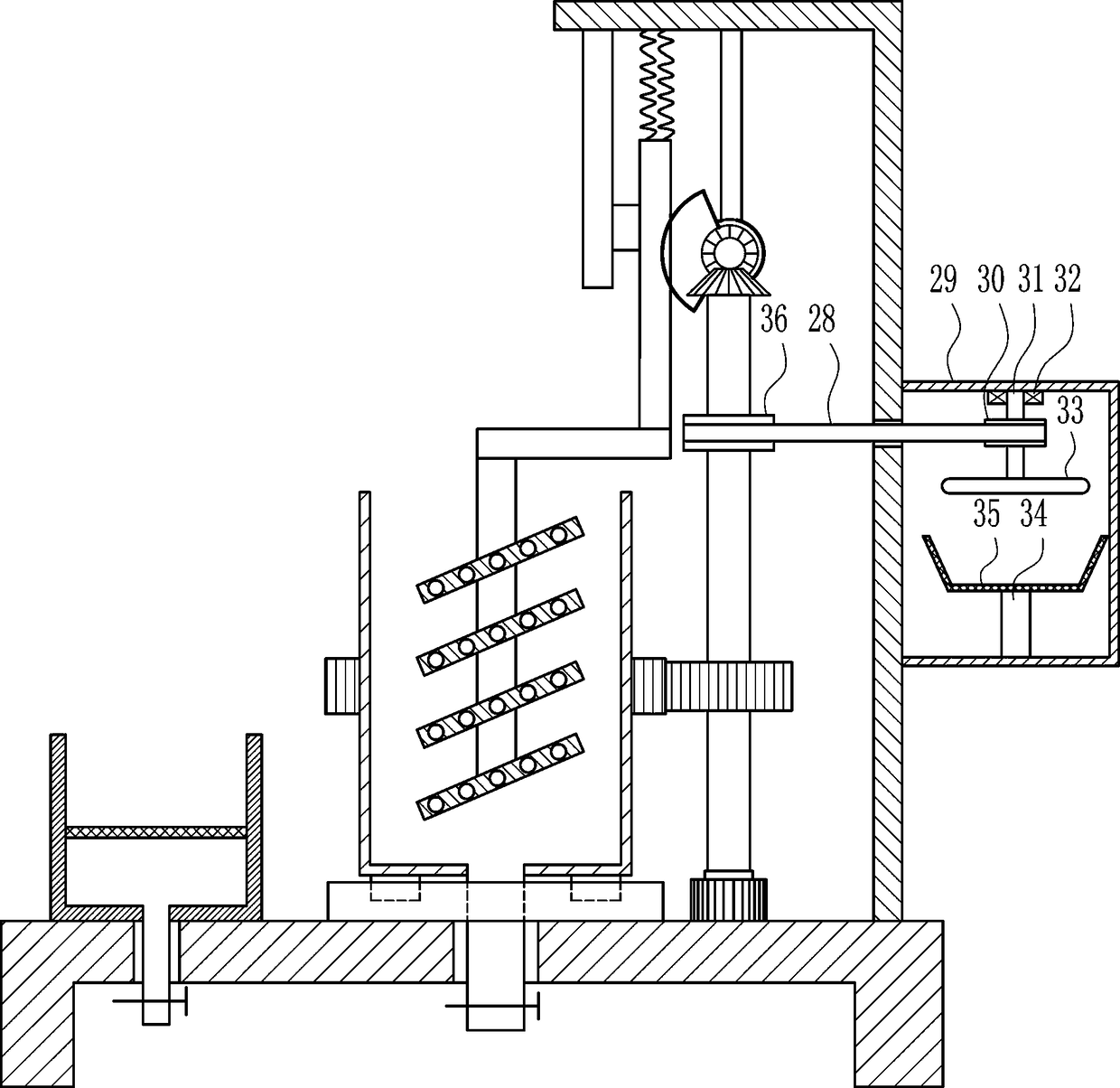 Disinfection and cleaning device for small medical instruments