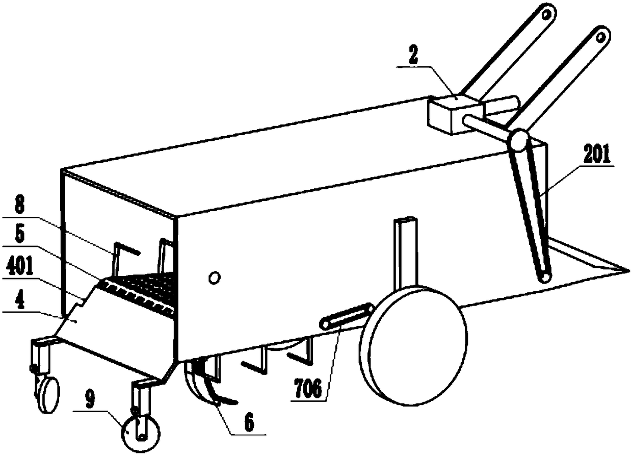 Peanut harvester having stir-airing function