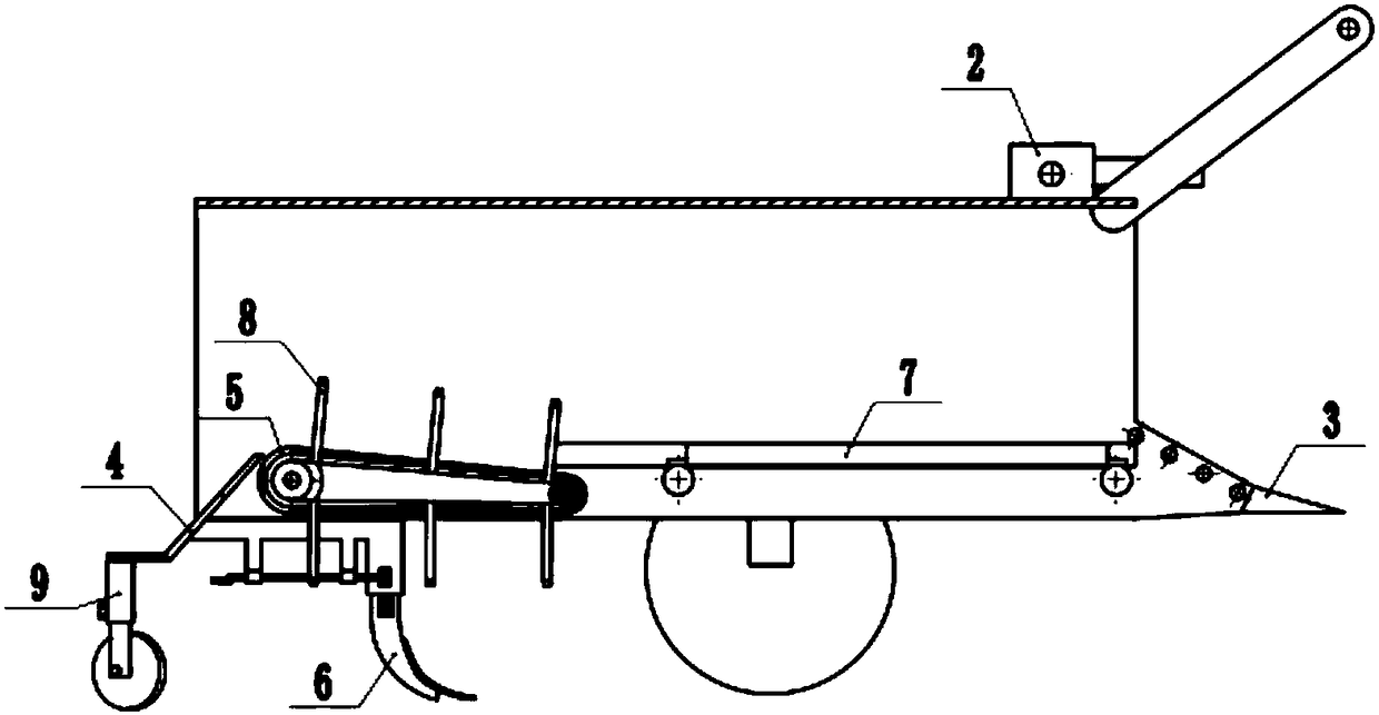 Peanut harvester having stir-airing function