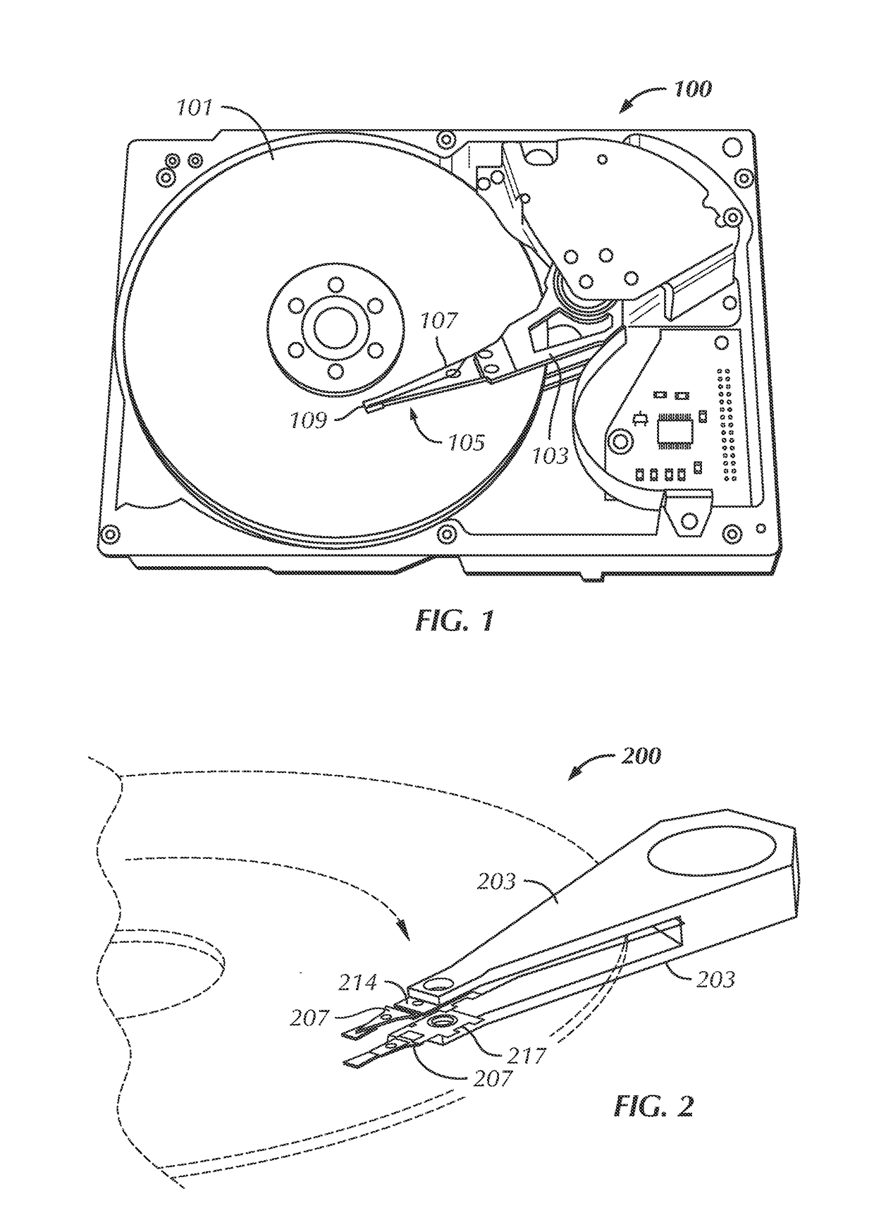 Punched gimbal dimple with a coined periphery in a head suspension