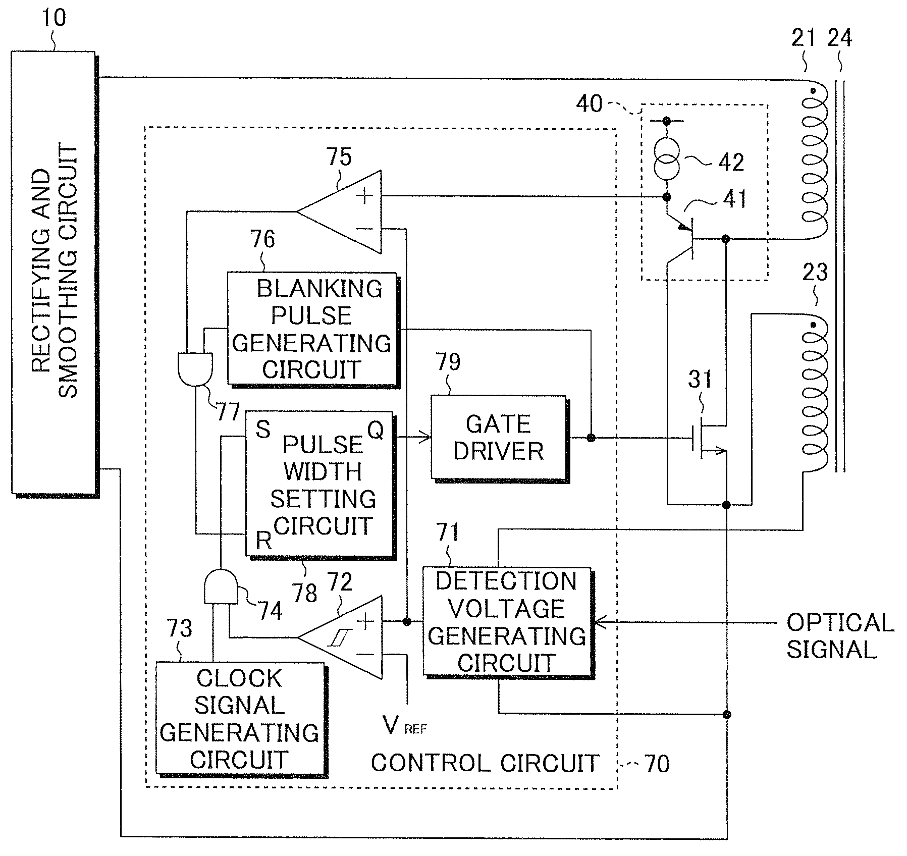 Switching power supply circuit