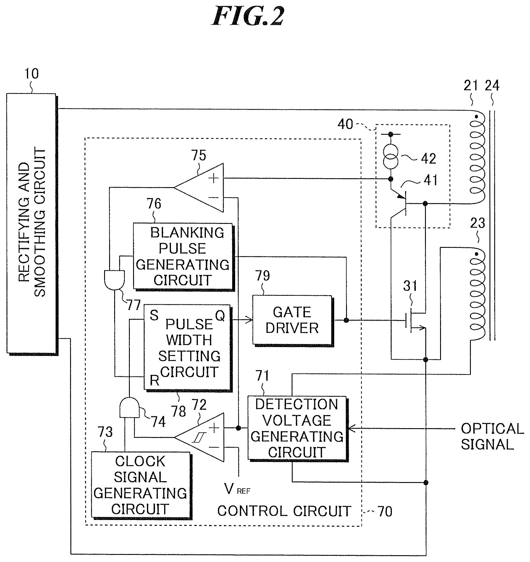 Switching power supply circuit