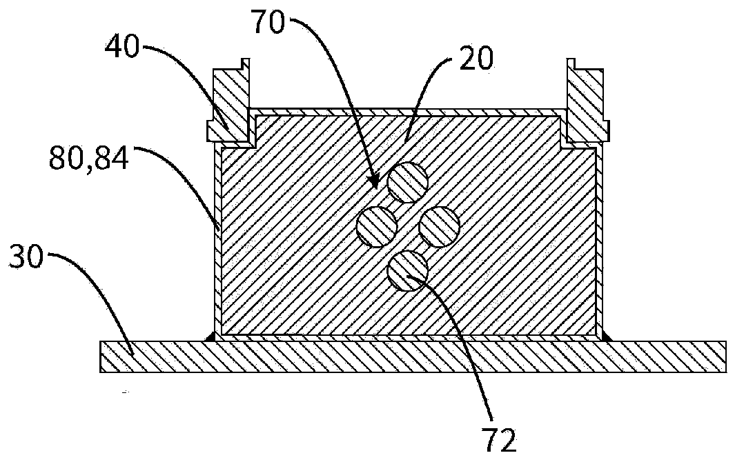 Support rail for a robot platform that is displaceable in a translatory manner, and displacement system and robot system having such a support rail