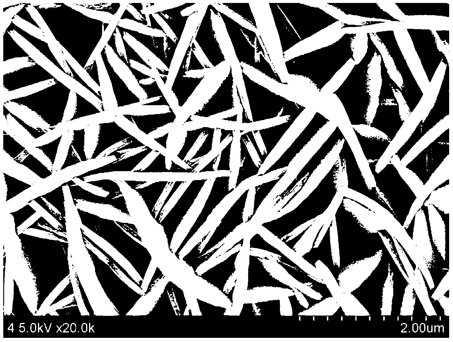 Preparation method of nickel oxide/polyaniline composite electrochromic film