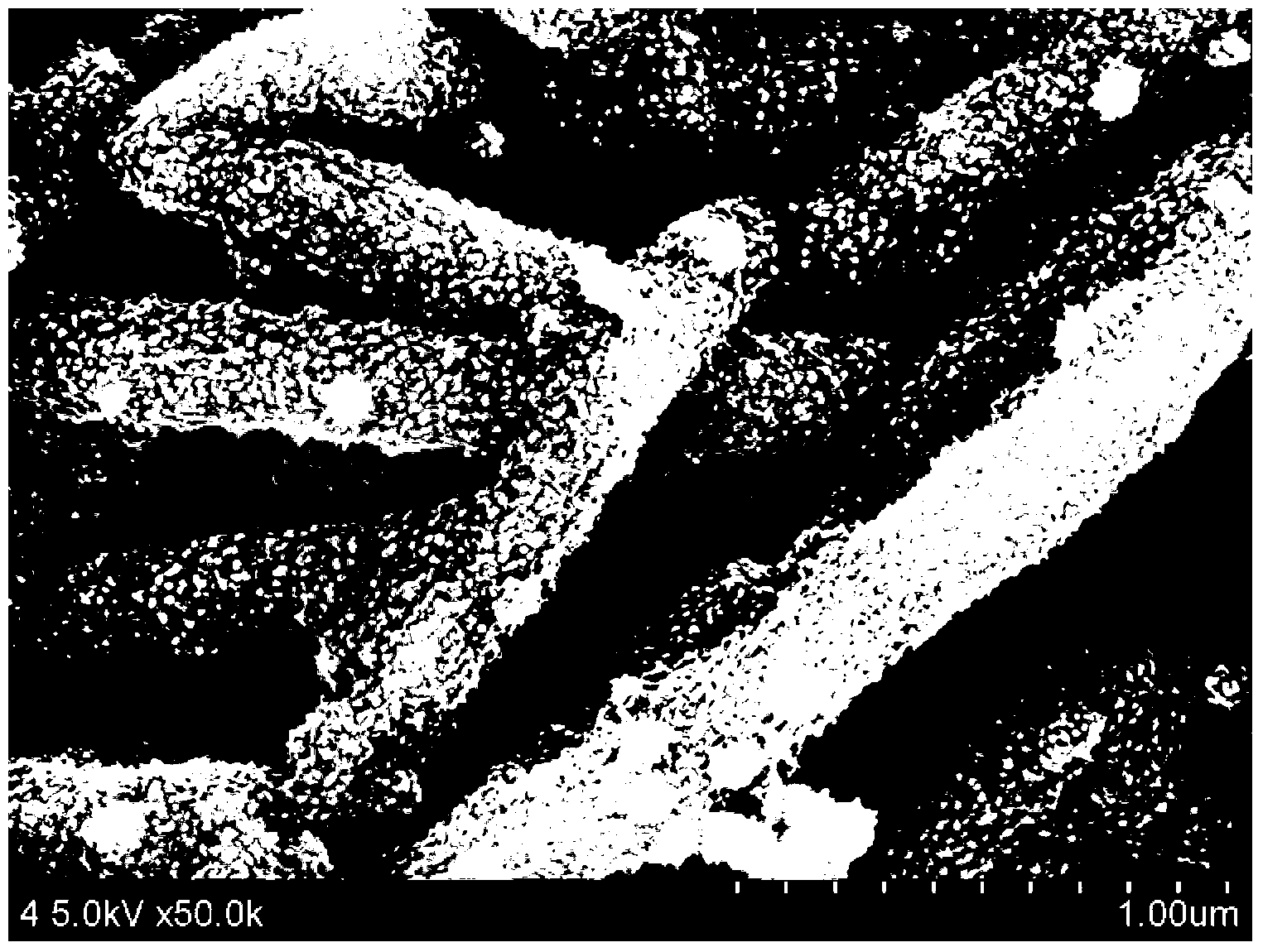 Preparation method of nickel oxide/polyaniline composite electrochromic film