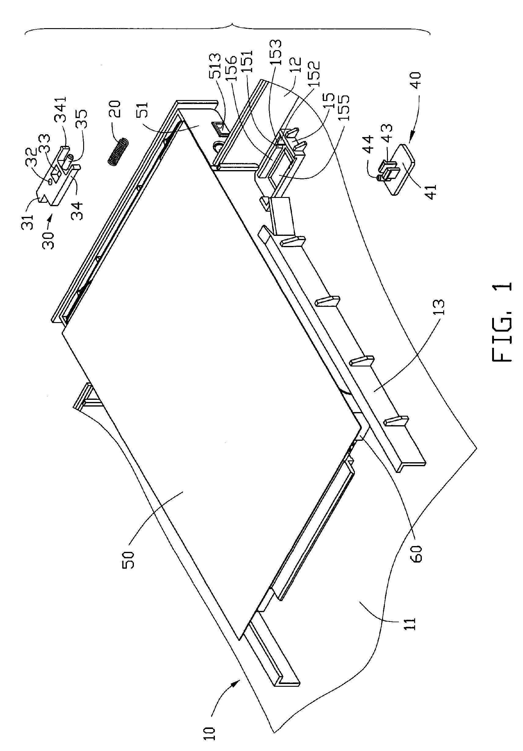 Mounting apparatus for storage device