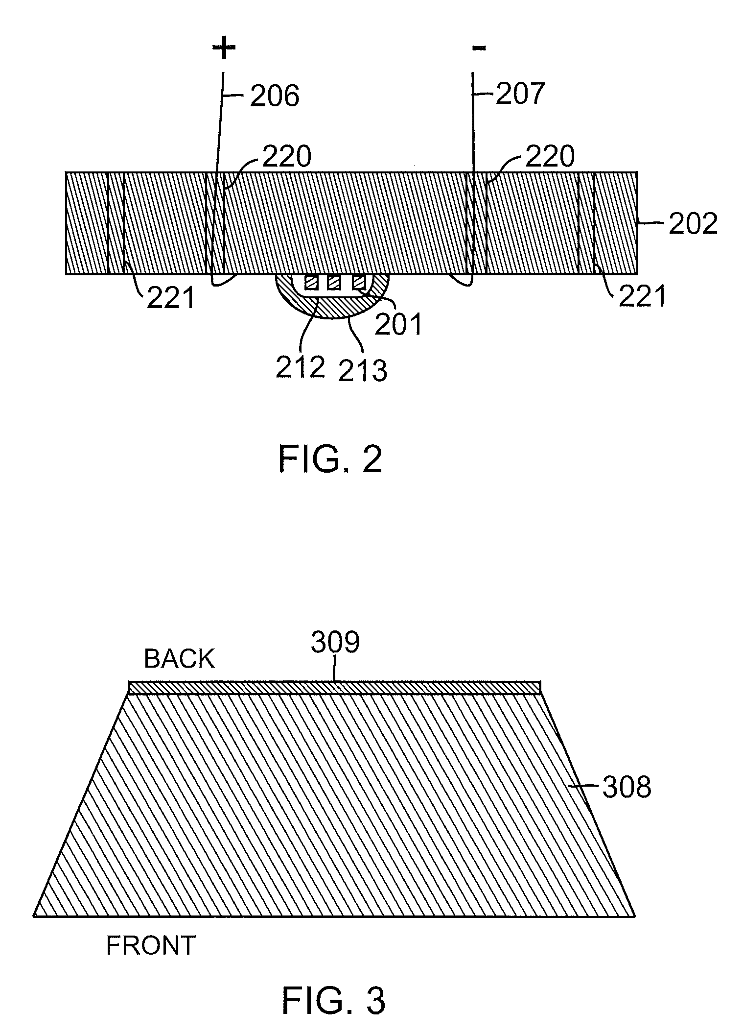 Heat sink base for LEDS