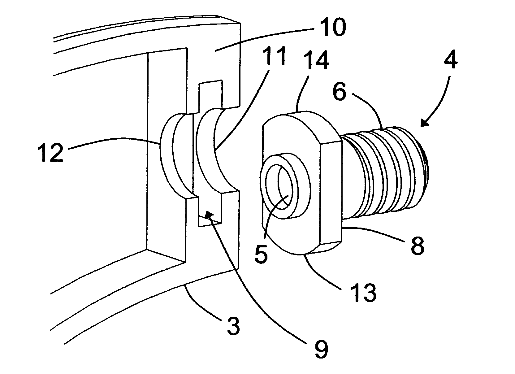 Interchangeable attachment means for attaching a conductor to a hearing aid