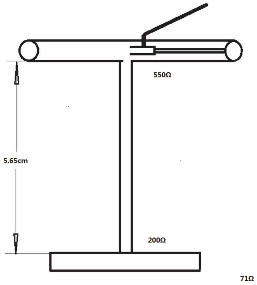 Precise AC/DC broadband voltage dividing device and method