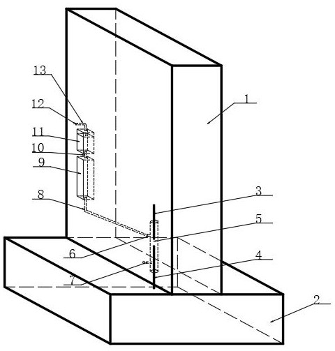 Device for monitoring grouting compactness of prefabricated building, automatically compensating and verifying strength of grouting material