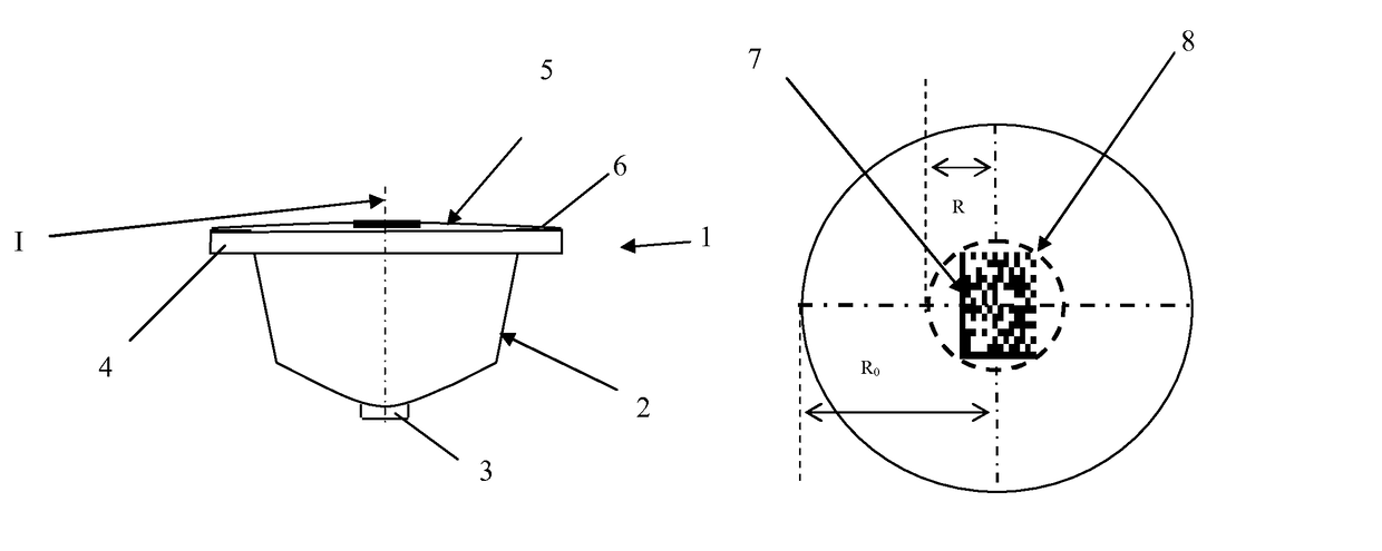 Method for providing information to a user from a capsule for the preparation of a beverage using a code